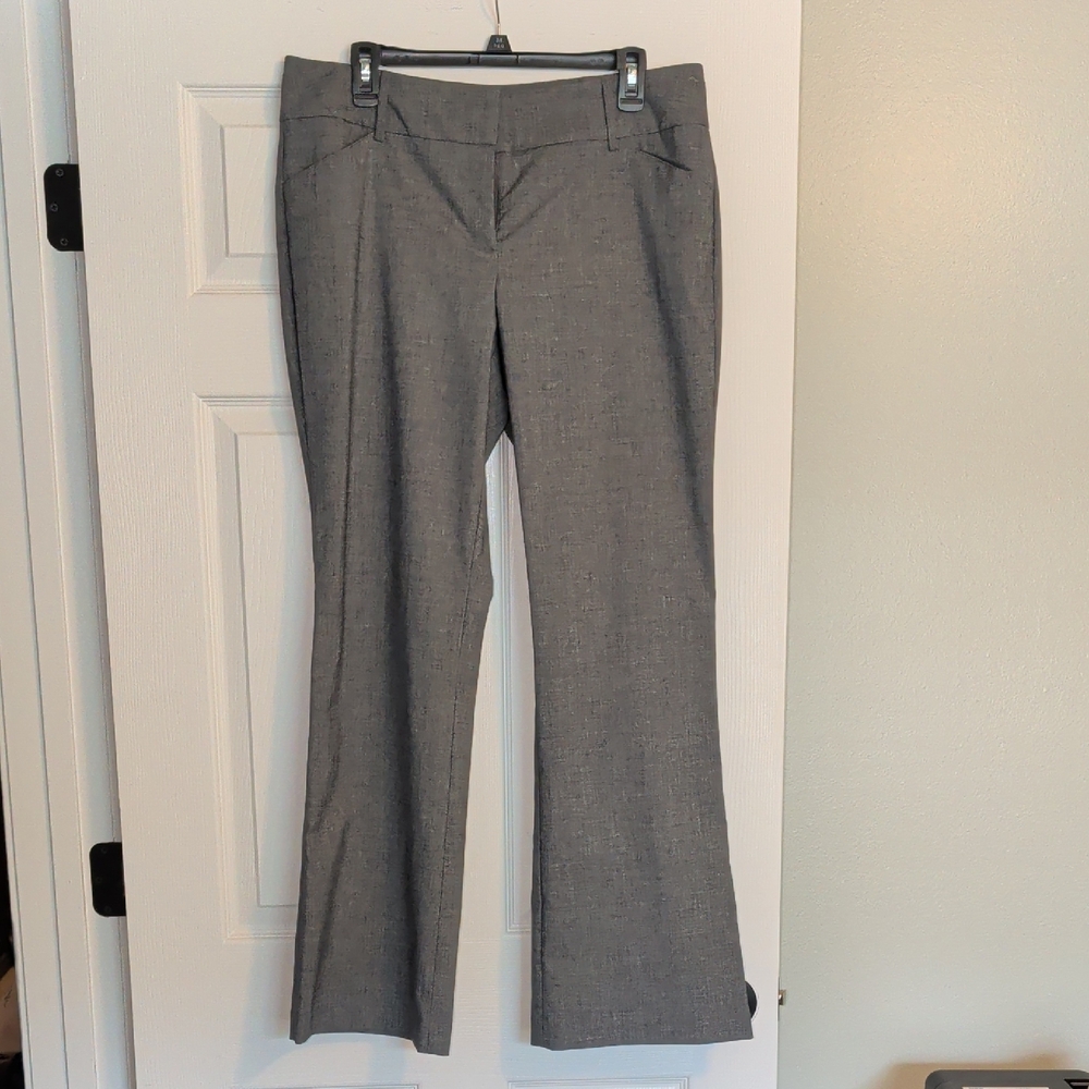 7th Avenue Suiting Collection Gray Tailored Pants - Classic Office Staple